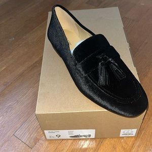 Velvet Tassel Loafers